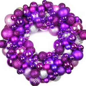 Crown Me Already Purple Luxury Ornate Wreath
